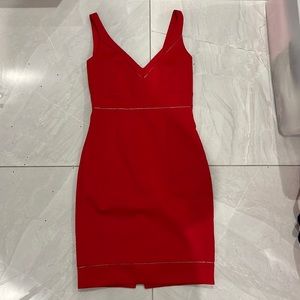 Karl lagerfeld gorgeous red dress. New.